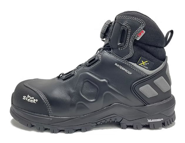 獵鷹靴 MICHELIN防水BOA快旋鈕絕緣腳背防護安全鞋 4